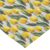 黄色のチューリップ テーブルクロス (アングル)