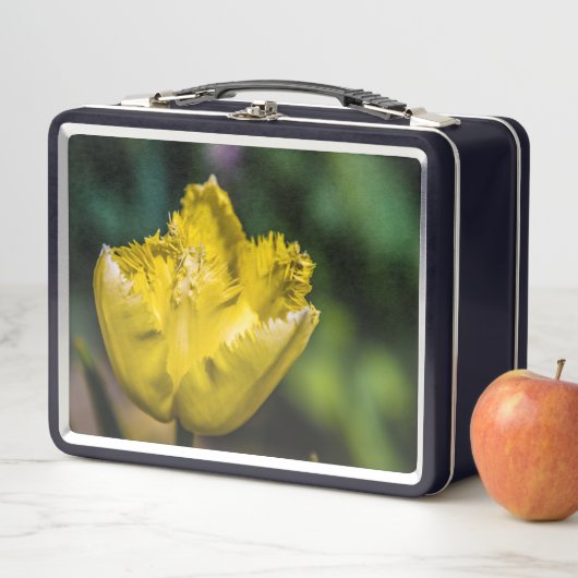 黄色のチューリップ メタルランチボックス (インサイチュ)