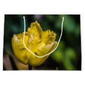 黄色のチューリップ ラージペーパーバッグ (正面)