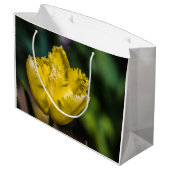 黄色のチューリップ ラージペーパーバッグ (裏面アングル)