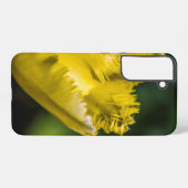 黄色のチューリップ SAMSUNG GALAXYケース (裏面横)