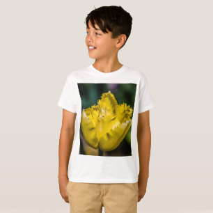 黄色のチューリップ Tシャツ