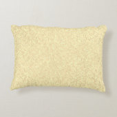 黄色のテクスチャデザイン アクセントクッション (裏面)