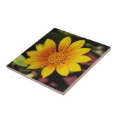 黄色のデイジータイル タイル (側面)