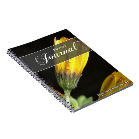黄色のデイジー雑誌 ノートブック (右側)