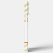 黄色のデイジー(山形パターン) Case-Mate iPhoneケース (裏面 / 右)