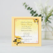 黄色のデイジー 招待状 (スタンド正面)