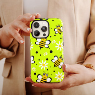 黄色のデイジー(昆虫)マルハナバチ iPhone 1,4,000ケース Case-Mate iPhone 14ケース