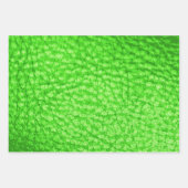 黄色のデザインのtouchを持つMVB Geo Sky Blue ラッピングペーパーシート (正面)