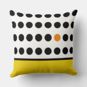黄色のドよくはしゃぐット クッション (裏面)