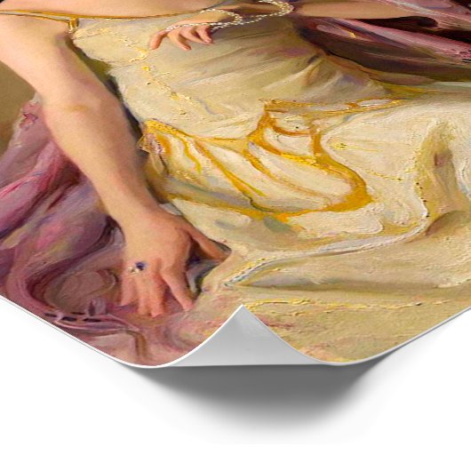 黄色のドレスのバブルガムディーバ ポスター (角)