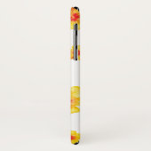 黄色のハイビスカスハワイアンフローラ水色の花 Case-Mate iPhoneケース (裏面/左)