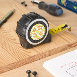 黄色のハイビスカス、オレンジのハイビスカス、フローラルパターン メジャー