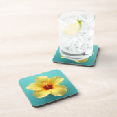 黄色のハイビスカス コースター (右側)
