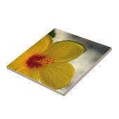 黄色のハイビスカス タイル (側面)