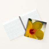 黄色のハイビスカス ノートブック (内部)