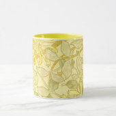 黄色のハニーサックル マグカップ (中央)