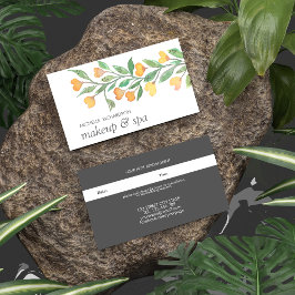 黄色のハート |プロフェッショナルフェミニンアラーム 予約カード