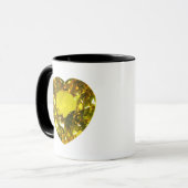 黄色のハート マグカップ (正面左)