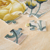 黄色のバラの詩 ジグソーパズル (側面)