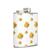 黄色のバラ フラスク (右)