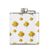 黄色のバラ フラスク (裏面)