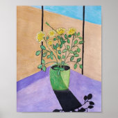 黄色のバラ ポスター (正面)