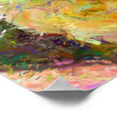 黄色のバラ ポスター (角)