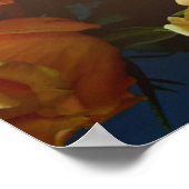 黄色のバラ ポスター (角)