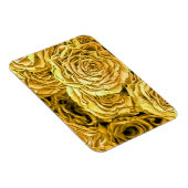 黄色のバラ マグネット (右側)