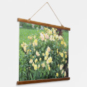 黄色のバラ 吊り下げ型タペストリー (傾斜あり)