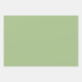 黄色のバラ(緑の葉バラ) ラッピングペーパーシート (正面3)