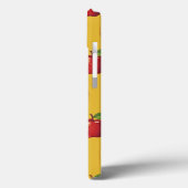 黄色のパターンを持つリンゴデザインiphone 13ケース Case-Mate iPhoneケース (裏面 / 左)