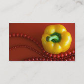 黄色のパプリカ(&H) 名刺 (裏面)