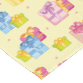 黄色のパーティーギフトテーブルテーブルクロス テーブルクロス (アングル)