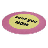 黄色のビッグドット カッティングボード (角)