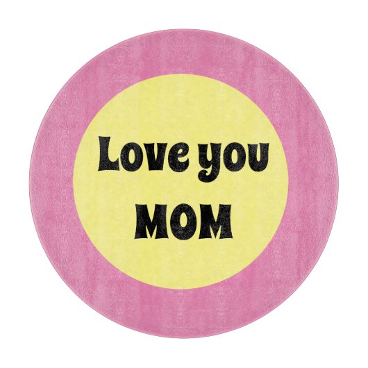 黄色のビッグドット カッティングボード (正面)