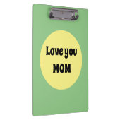 黄色のビッグドット クリップボード (右)