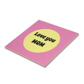 黄色のビッグドット タイル (側面)