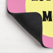 黄色のビッグドット マウスパッド (コーナー)