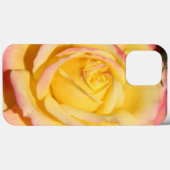 黄色のピンクの薔薇の花 Case-Mate iPhoneケース (裏面 (横))
