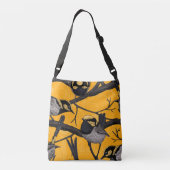 黄色のフェアリーのレンチ クロスボディバッグ (裏面)