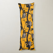 黄色のフェアリーのレンチ ボディピロー (裏面 (縦))