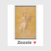 黄色のフレスコパネルのムース付きフラグメント シール (シート)