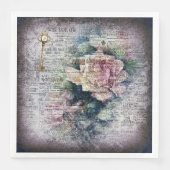 黄色のフローラバラビクトリアン一時の分離 (正面)