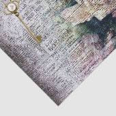 黄色のフローラバラビクトリアン一時の分離 薄葉紙 (詳細)