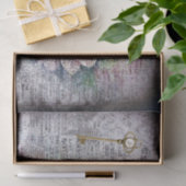 黄色のフローラバラビクトリアン一時の分離 薄葉紙 (ギフト)