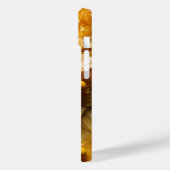 黄色のフローラ抽象芸術壁紙 Case-Mate iPhoneケース (裏面 / 左)