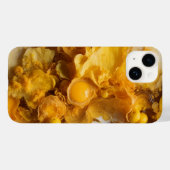 黄色のフローラ抽象芸術壁紙 Case-Mate iPhoneケース (裏面 (横))