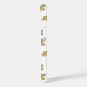 黄色のフローラ電話ケース Case-Mate iPhoneケース (裏面 / 左)